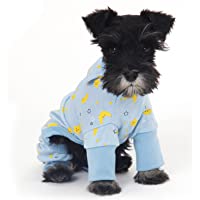 Los mejores  - Xujw-pet Perro Ropa Caliente Pet Pijamas Suave Cachorro Traje Transpirable Cat Jumpsuit
